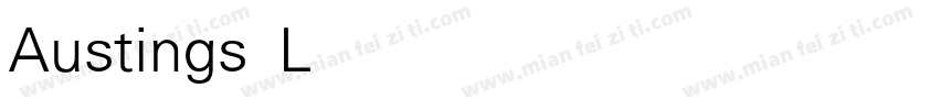 Austings Light字体转换